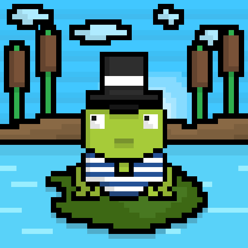 Pixel Frogs #12 static token preview