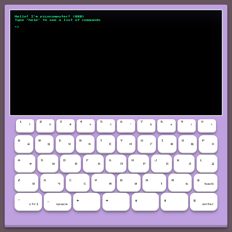 picocomputer #2 static token preview