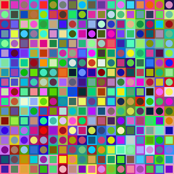 Square Dot Composition #349 static token preview