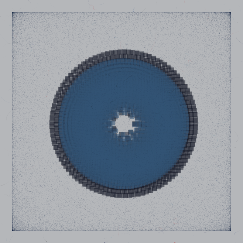 a repeating cycle #5 static token preview