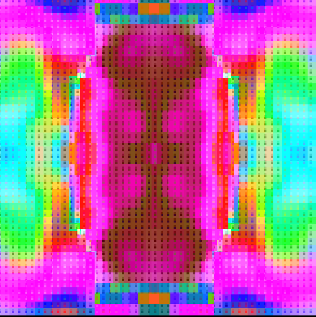 Magical Pixelated Kaleidoscope #10 static token preview