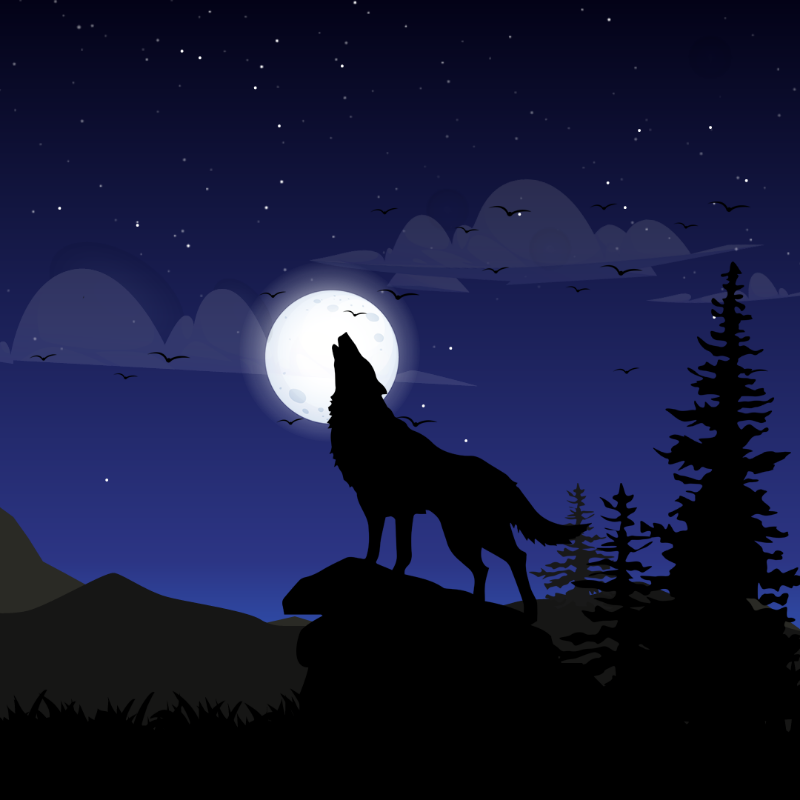 We Care...Wolf #3 static token preview