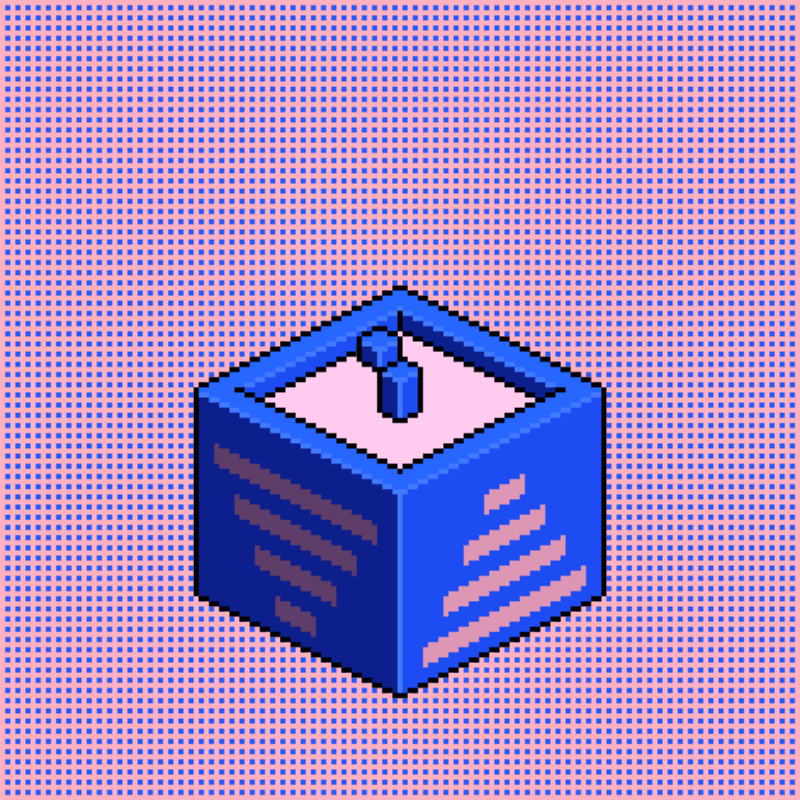 Pinkyblu Flower Vase #9 static token preview