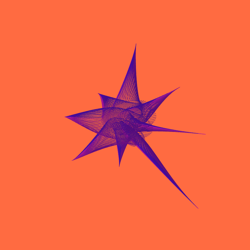 Bezier Jellyfish #15 static token preview