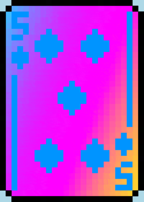 Pixel Poker #13 static token preview