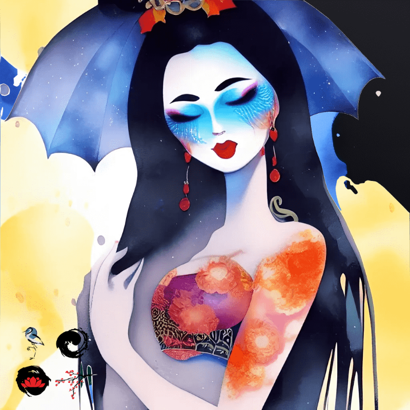 Ayako Geisha #1 static token preview