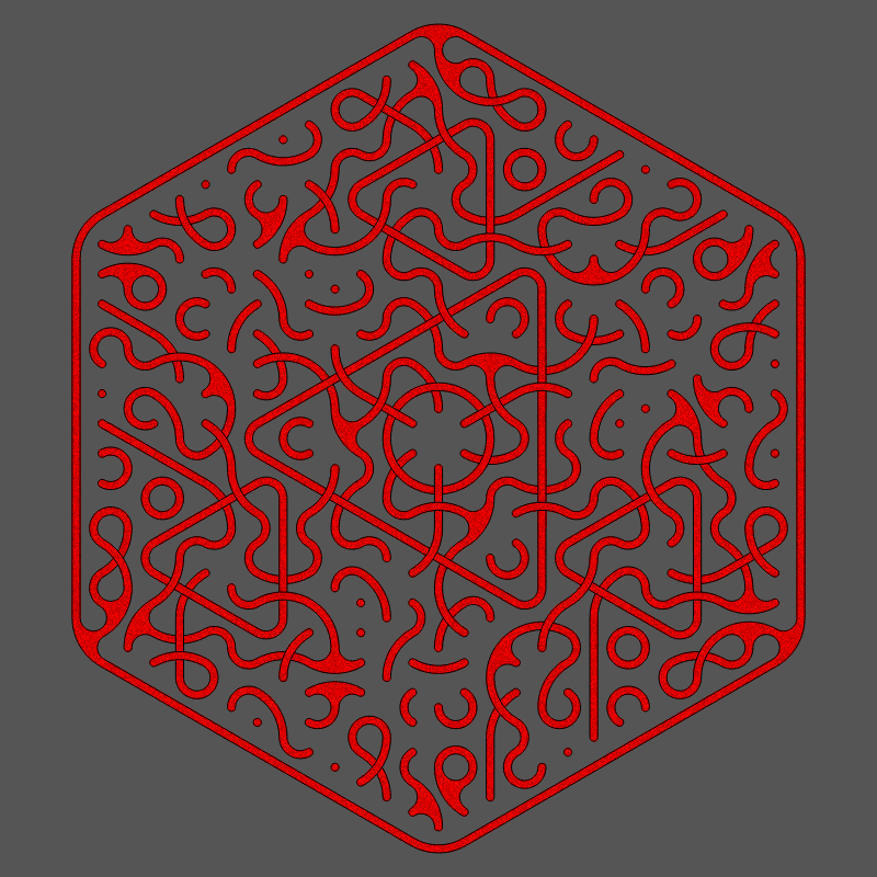 Threefold Symmetry - Dark Variations #6 static token preview