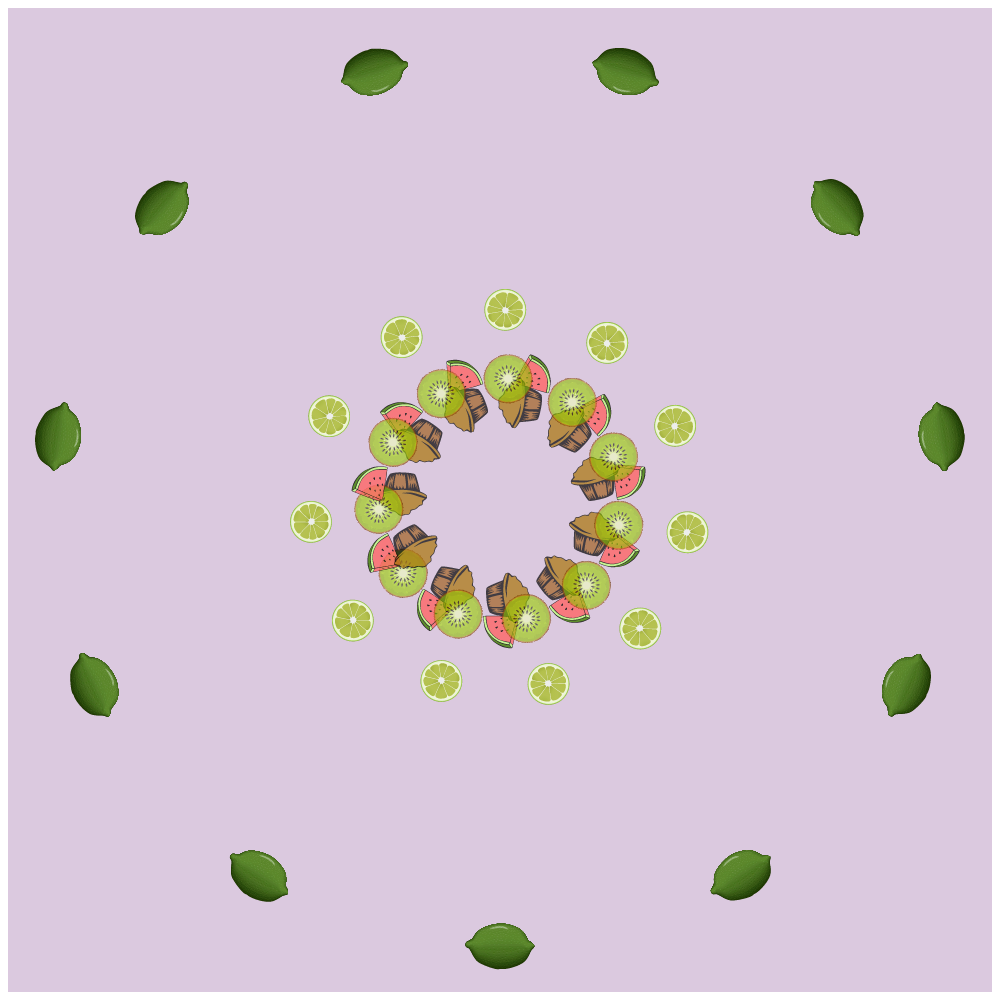 Yummy Mandalas #1 static token preview