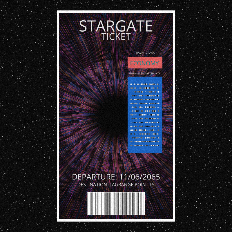 Stargate Ticket | Reboot #3 static token preview