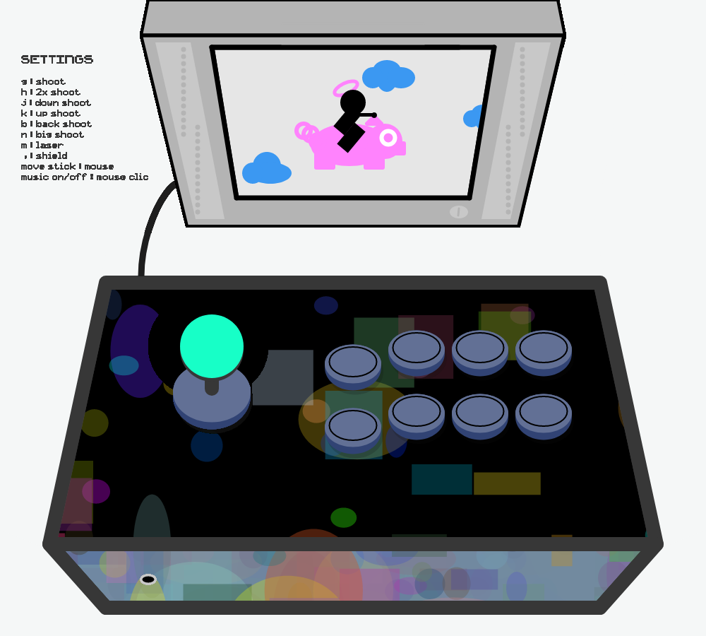Arcade stick #18 static token preview