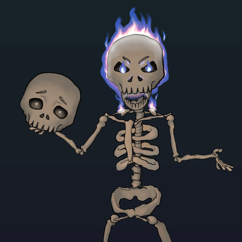 Skeleton #10 static token preview