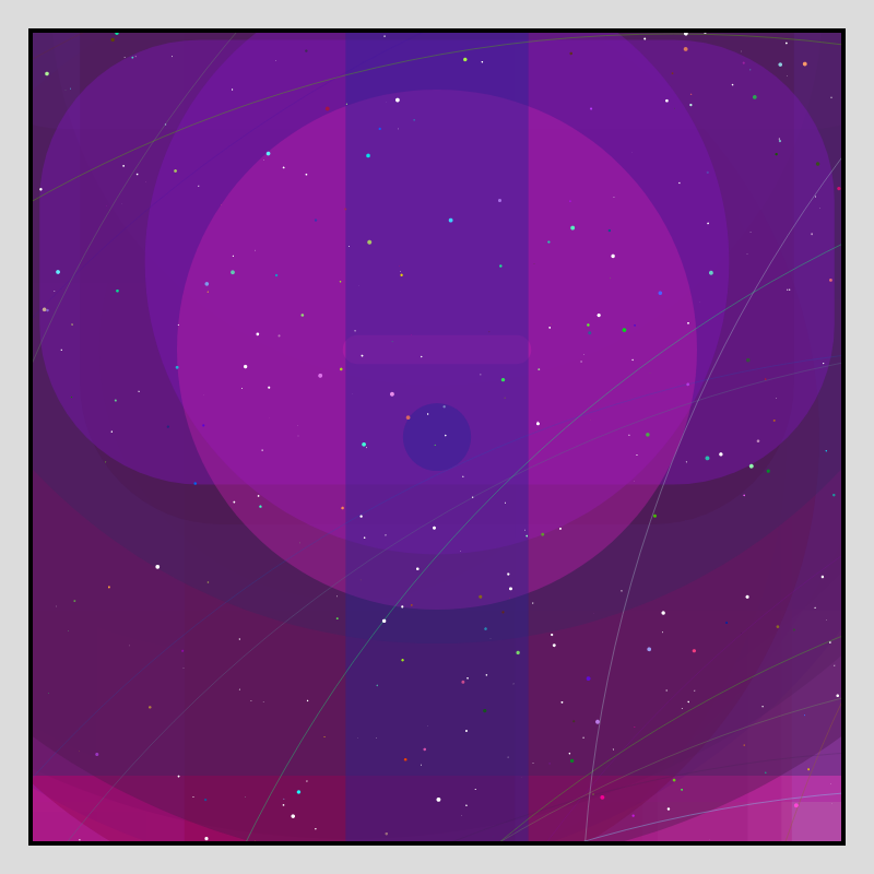 Color Field Starry B #59 static token preview