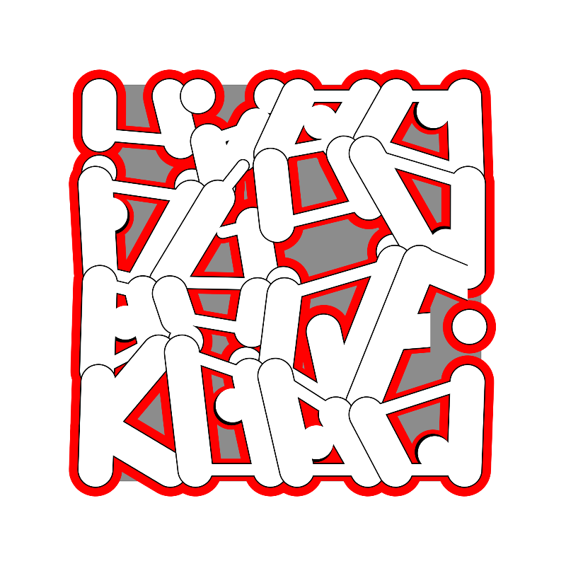 "Alphabetic signs" -WHITE TEST- (Preview) #8 static token preview