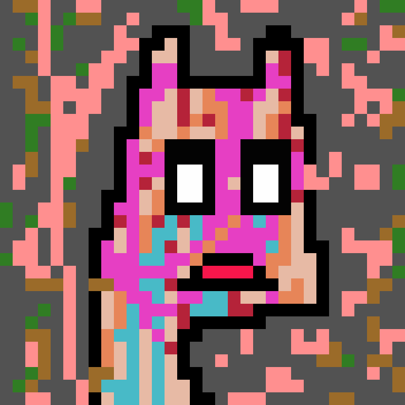 cOLORFUL DOG #2 static token preview