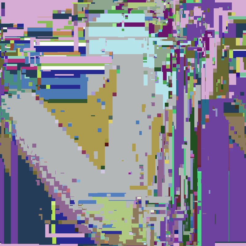 Cascade automata, pixel nature #14 static token preview
