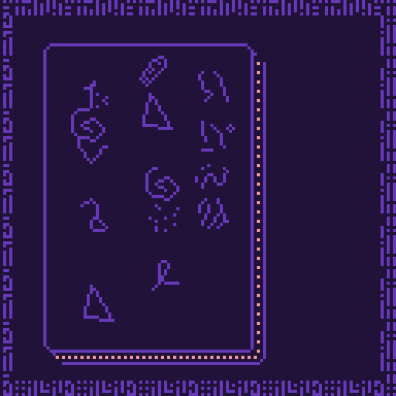 Tegodego_Poetry #9 static token preview