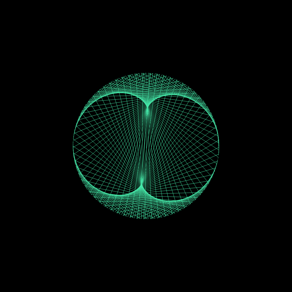Generative Number Cycles 2D3D #5 static token preview