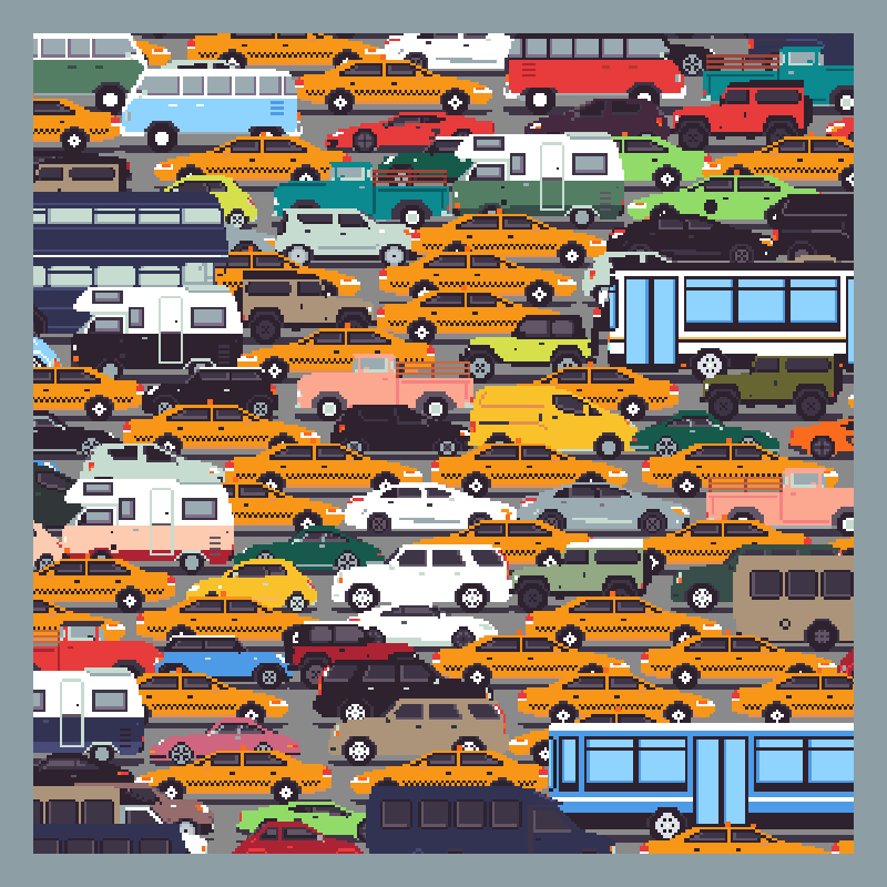 Traffic Jam #27 static token preview