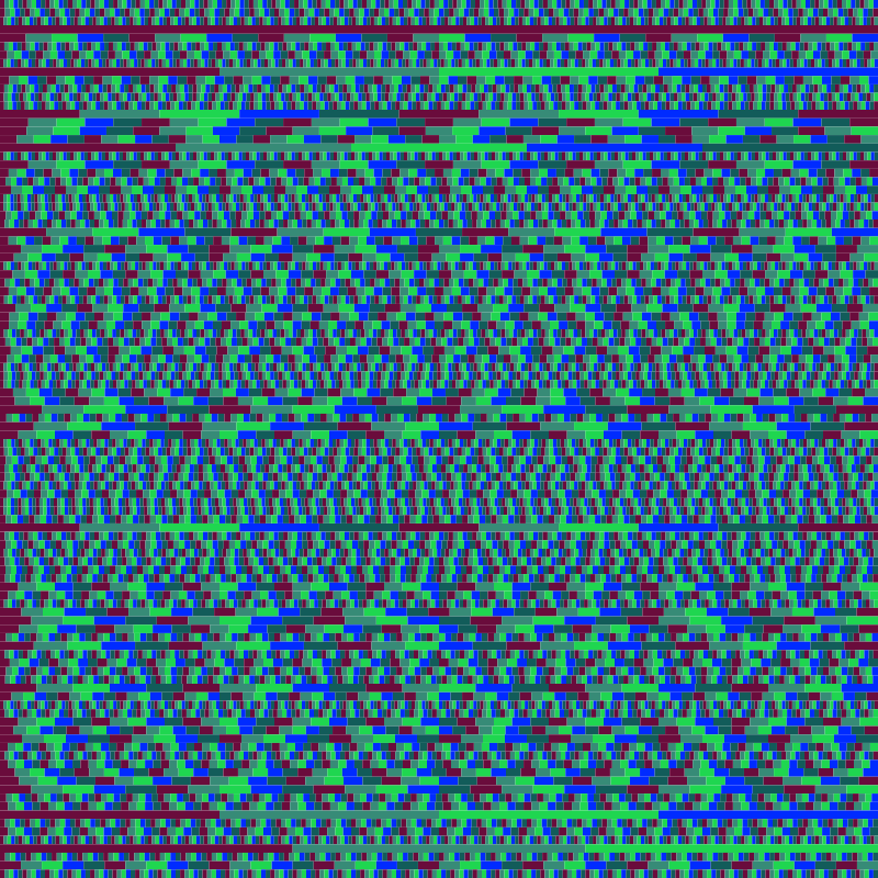 Glitched Iterations #18 static token preview