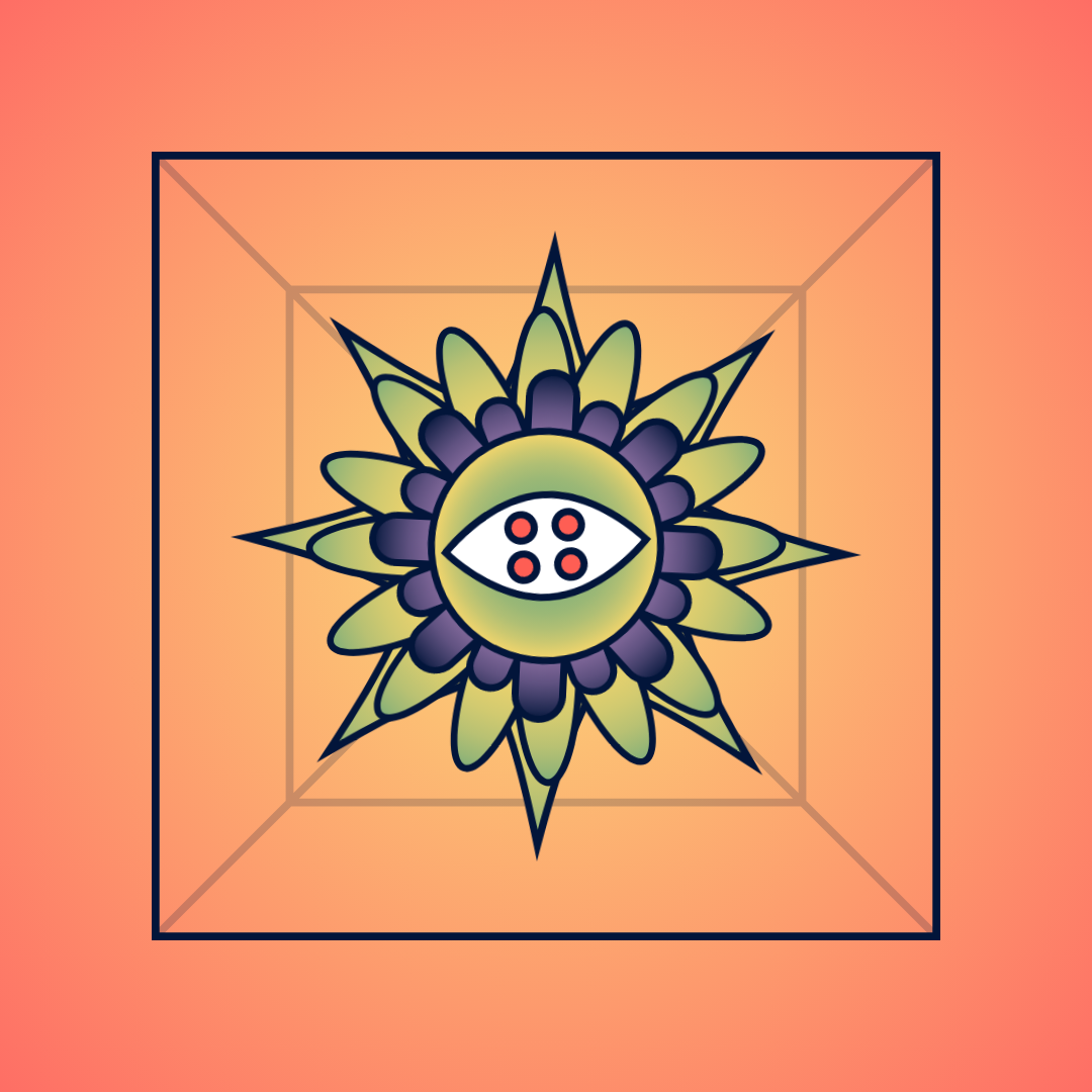 NOWHERE FLOWER #23 static token preview