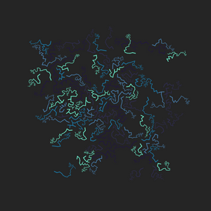 Random circle of Fractals project preview