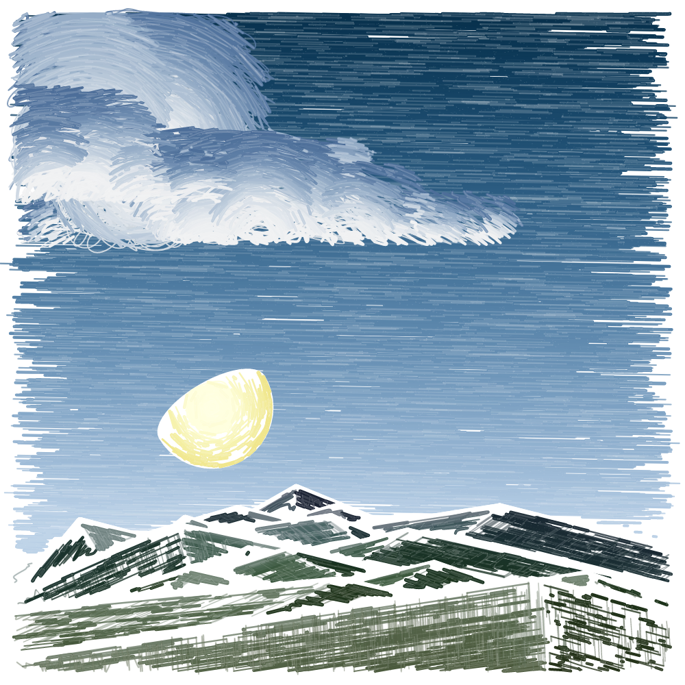 Mount Doodle #41 static token preview