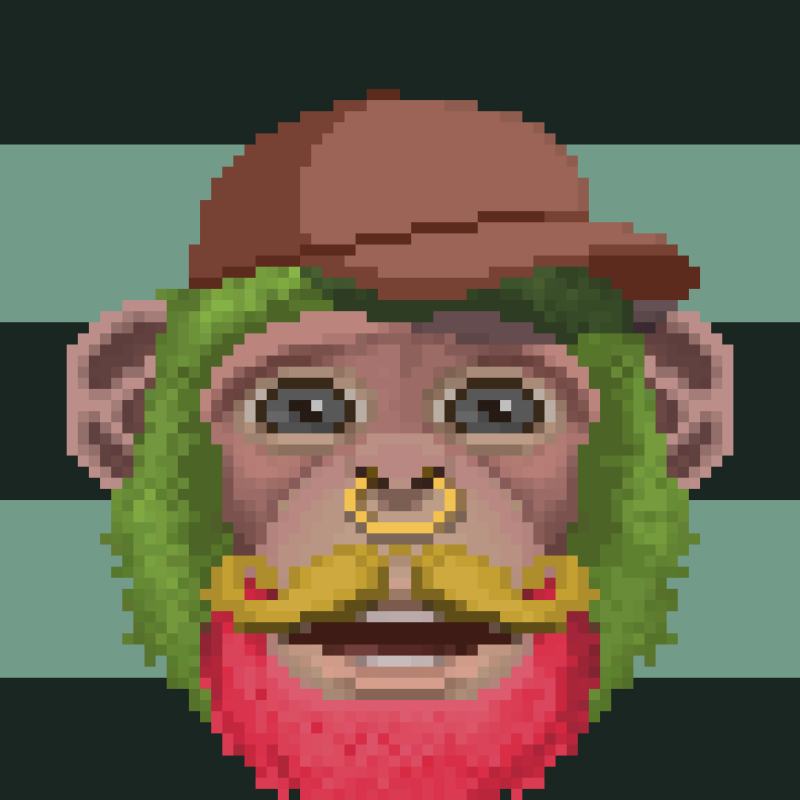 Monke head #7 static token preview