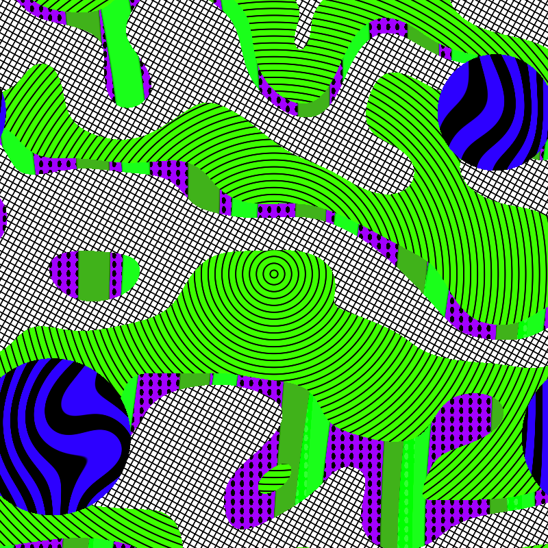 Trippy World #5 static token preview