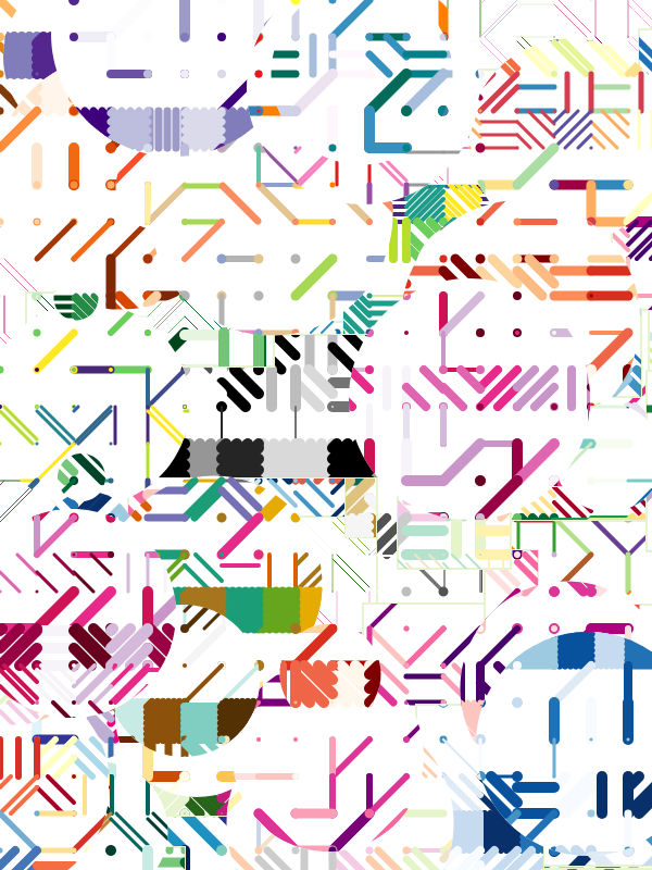 depicting order in chaos #25 static token preview