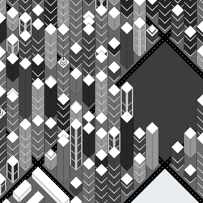 A City from Above #1 static token preview