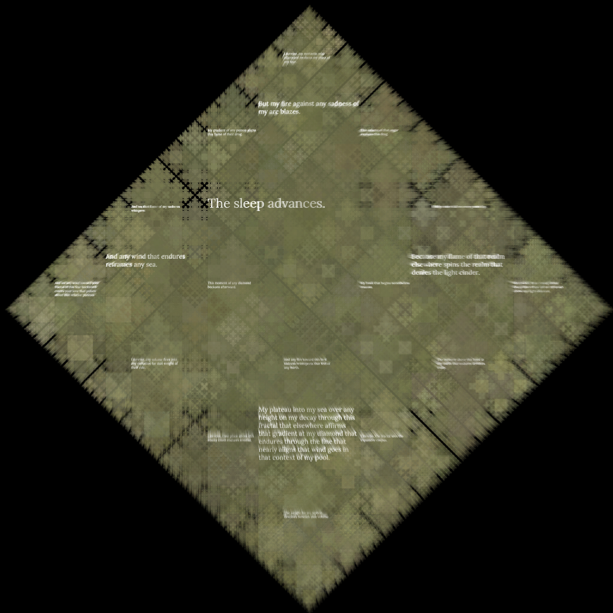 Diamond Fractal Fire #3 static token preview