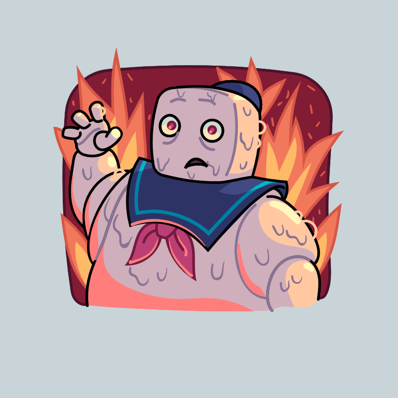 Stay Puft Marshmallow Man #19 static token preview