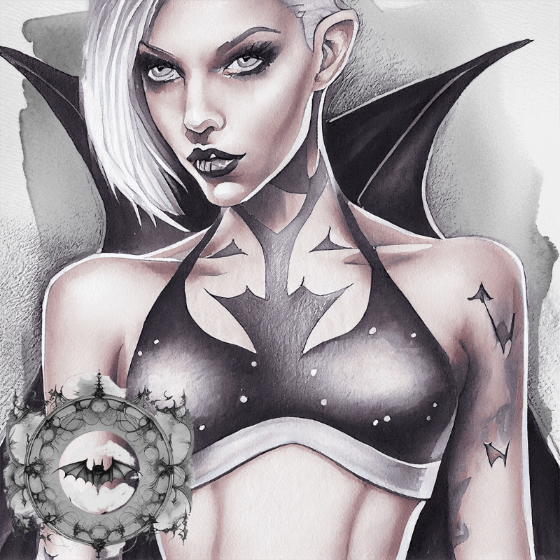 Bat Girl #5 static token preview