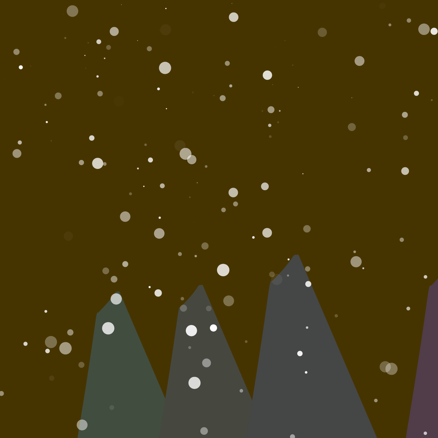 Holiday Snowfall #11 static token preview