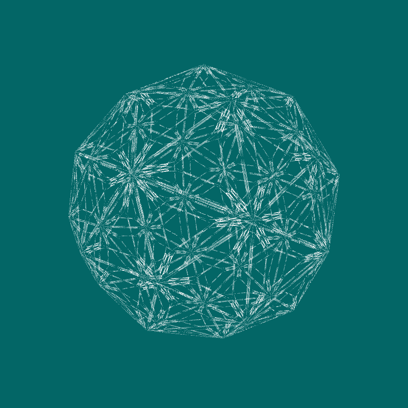 Digital Gothic: Spherical Tessellation #11 static token preview