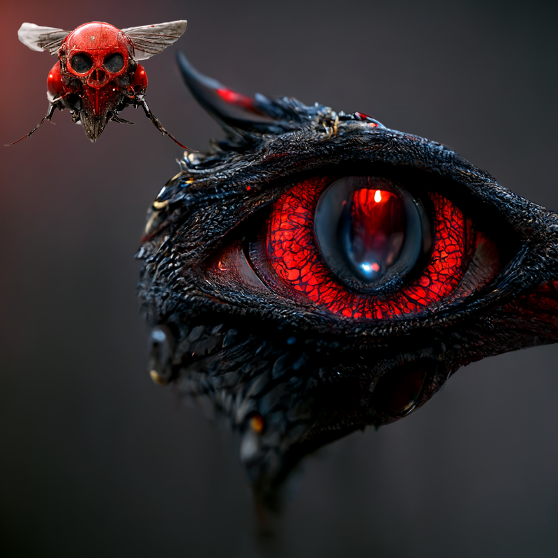 AI Eyes and Insect #8 static token preview