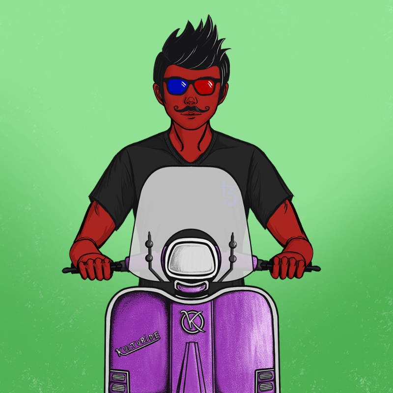 SCOOTER RIOT #45 static token preview