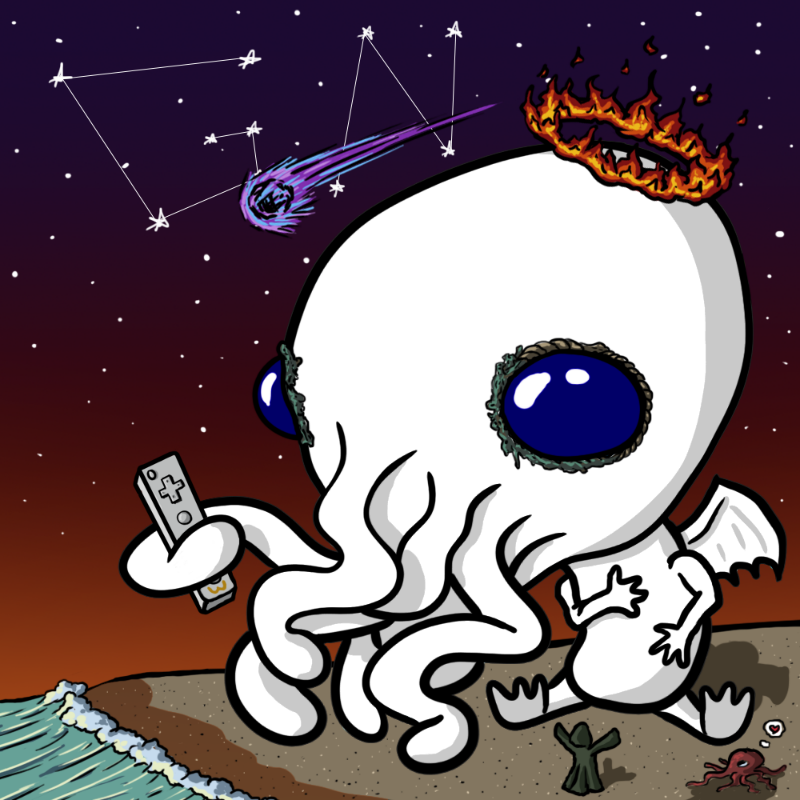 Chibi-thulhu #16 static token preview