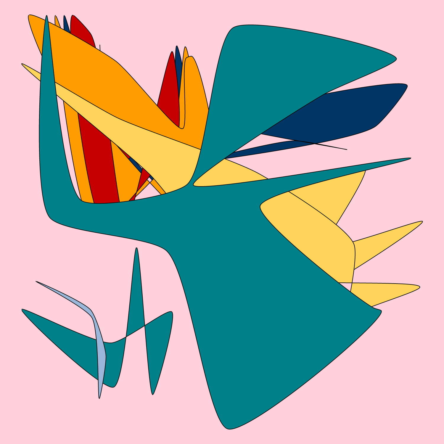 Geometric colorful shapes 2 (Free edition) #16 static token preview