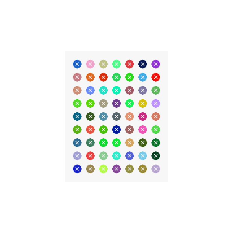 White - XX #23 static token preview