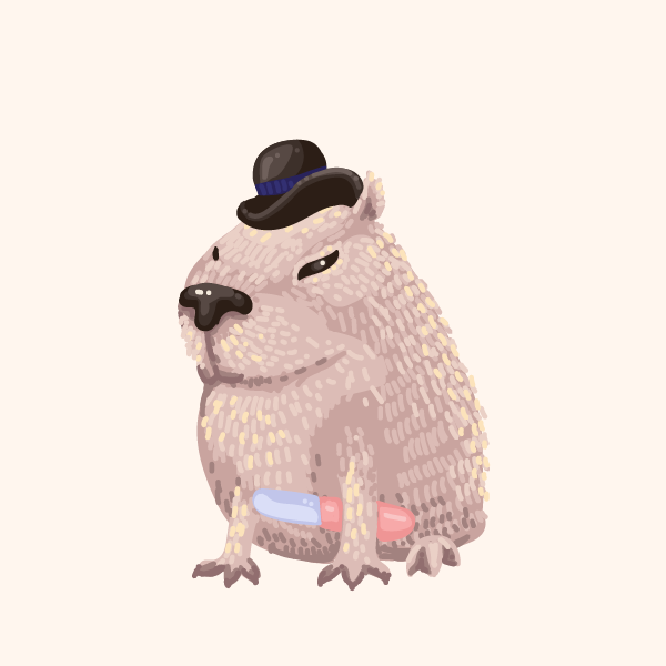 MEGA Capybara Collection #8 static token preview