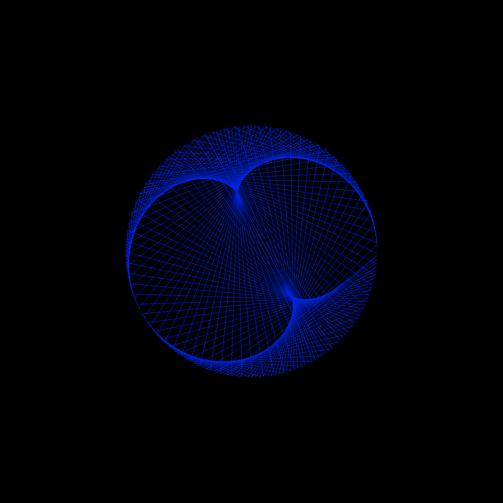 Generative Number Cycles 2D3D #1 static token preview