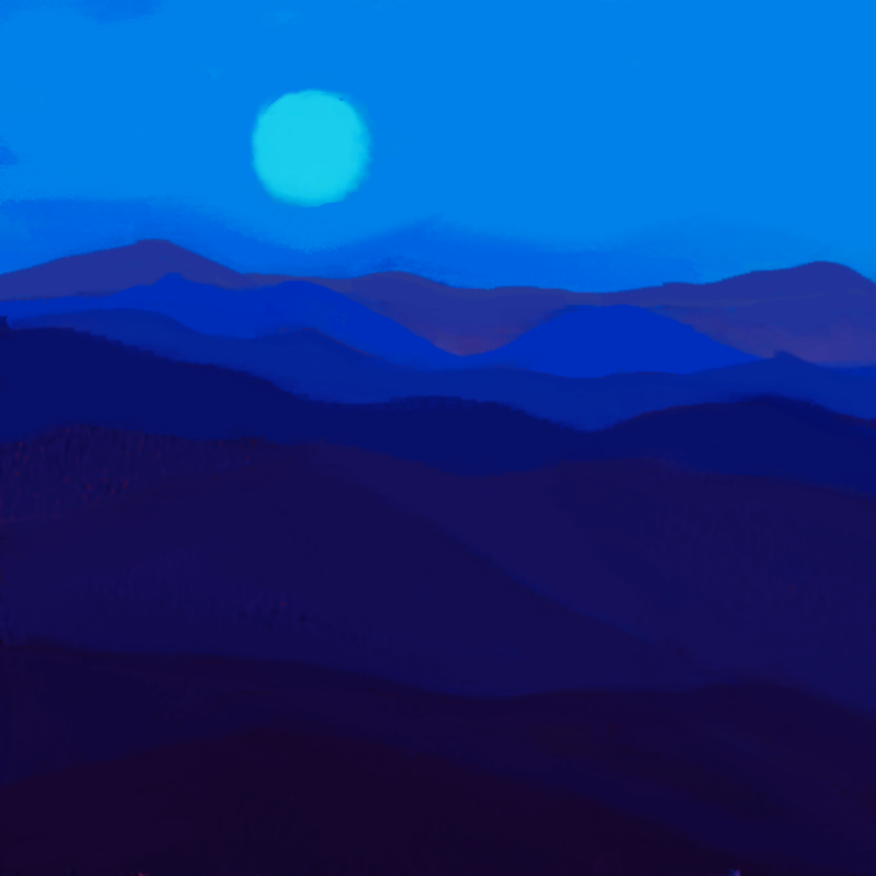 Colorful hills #11 static token preview