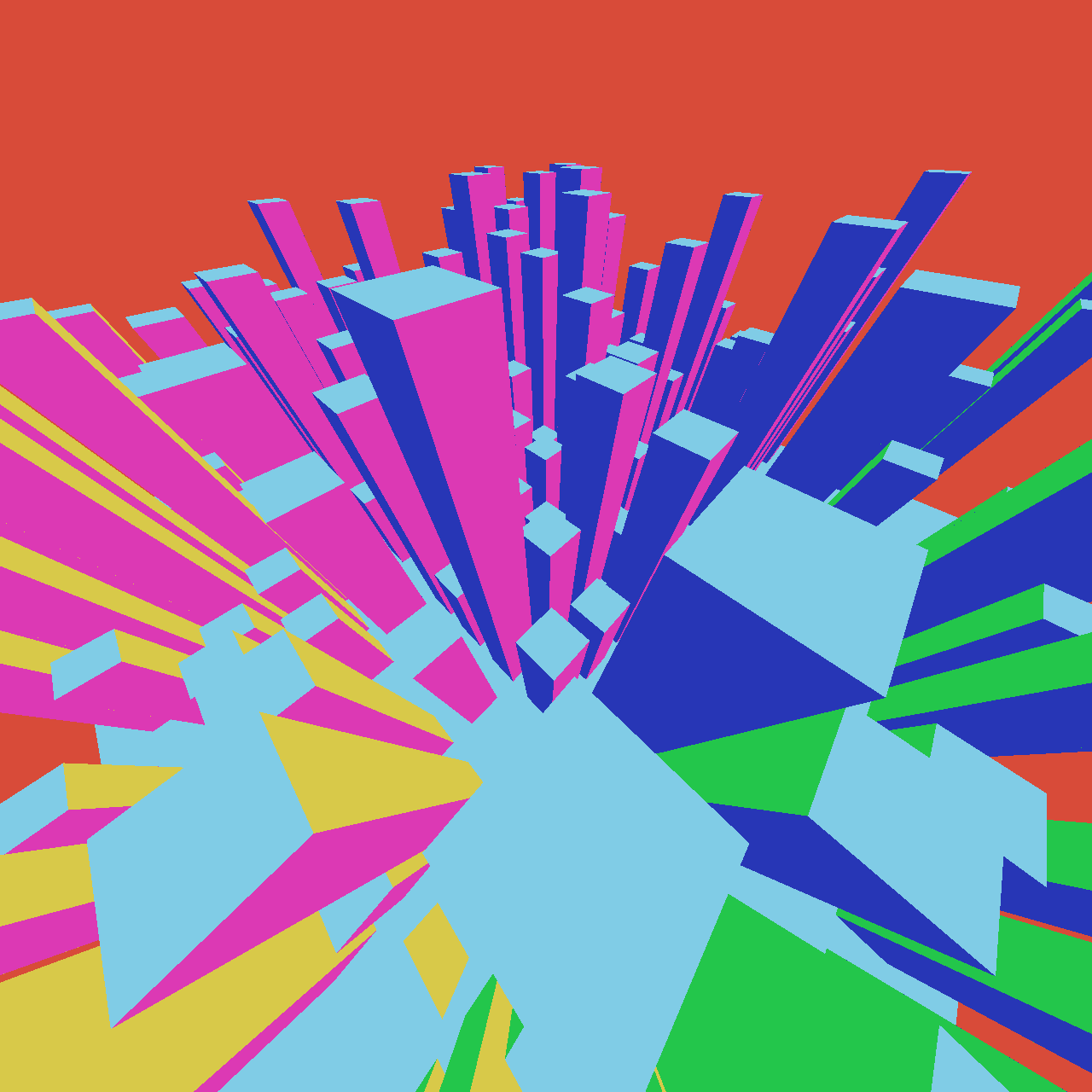 NYC psychedelic flying #6 static token preview