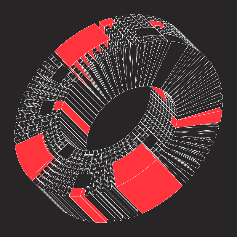 Ex Mobius (Neon Red) #5 static token preview