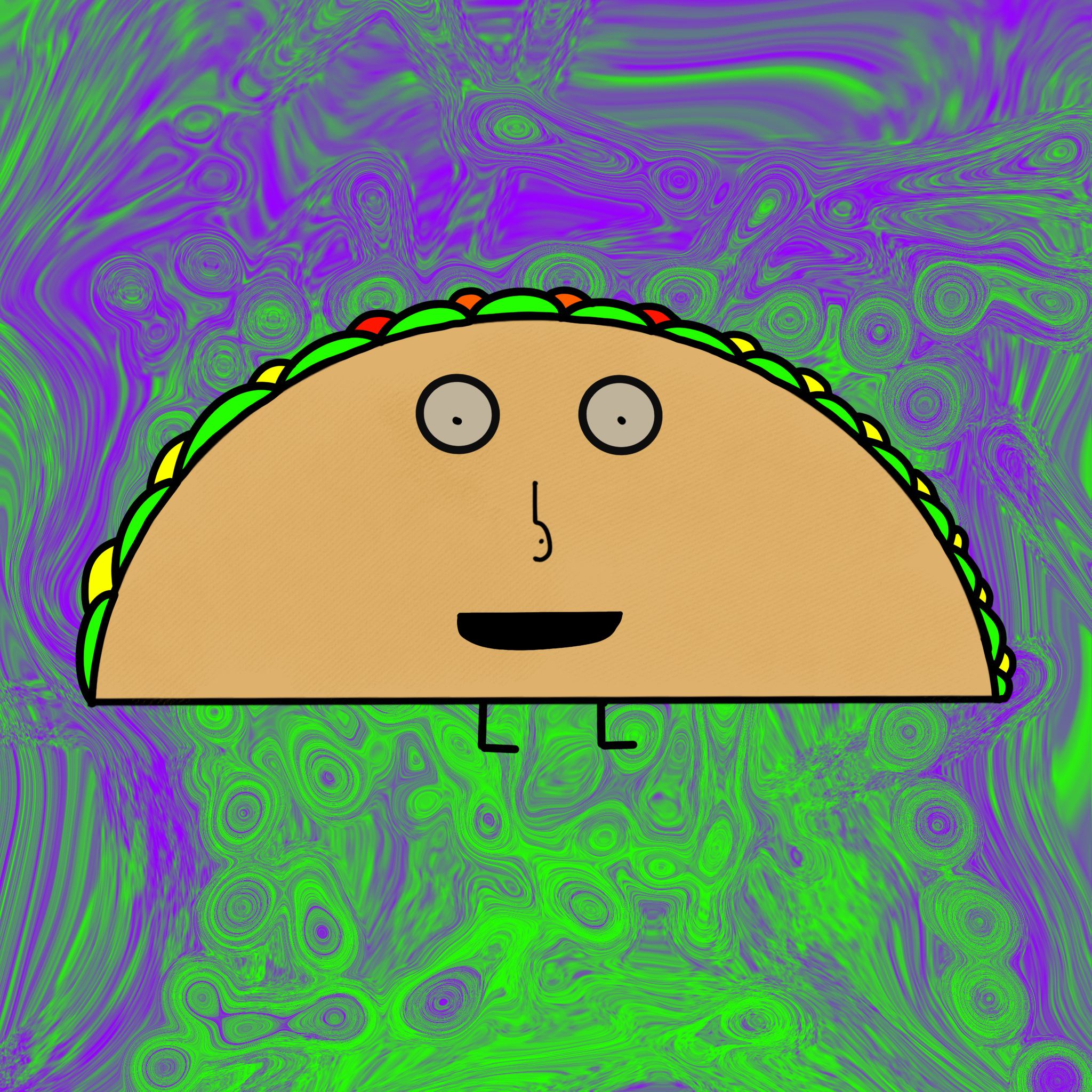 Trippy Tacos #7 static token preview