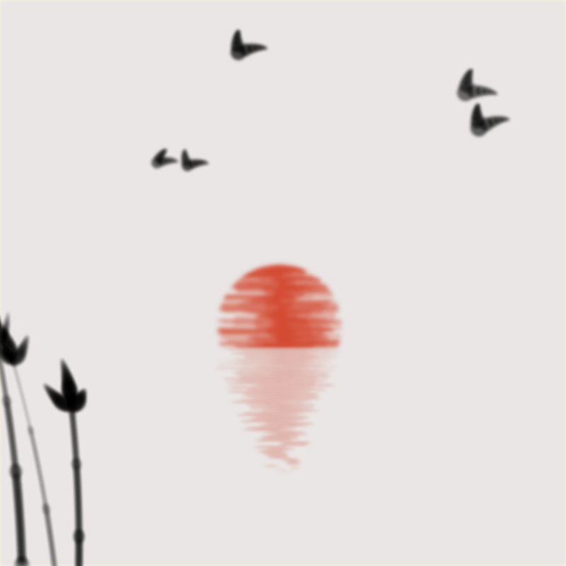 Sunset on Water #24 static token preview