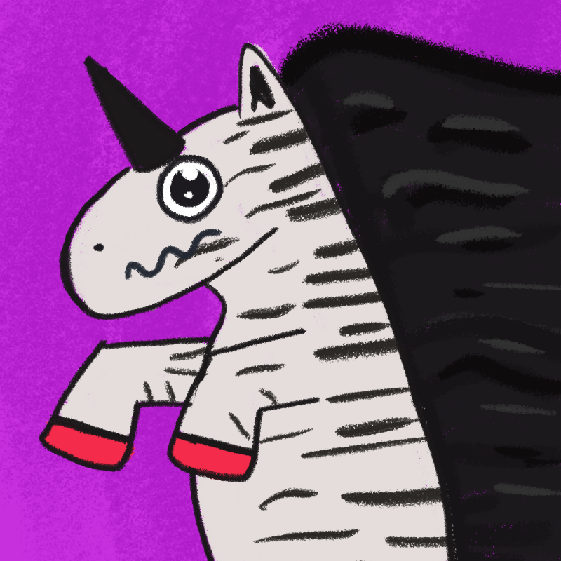 Peculiar unicornos #314 static token preview
