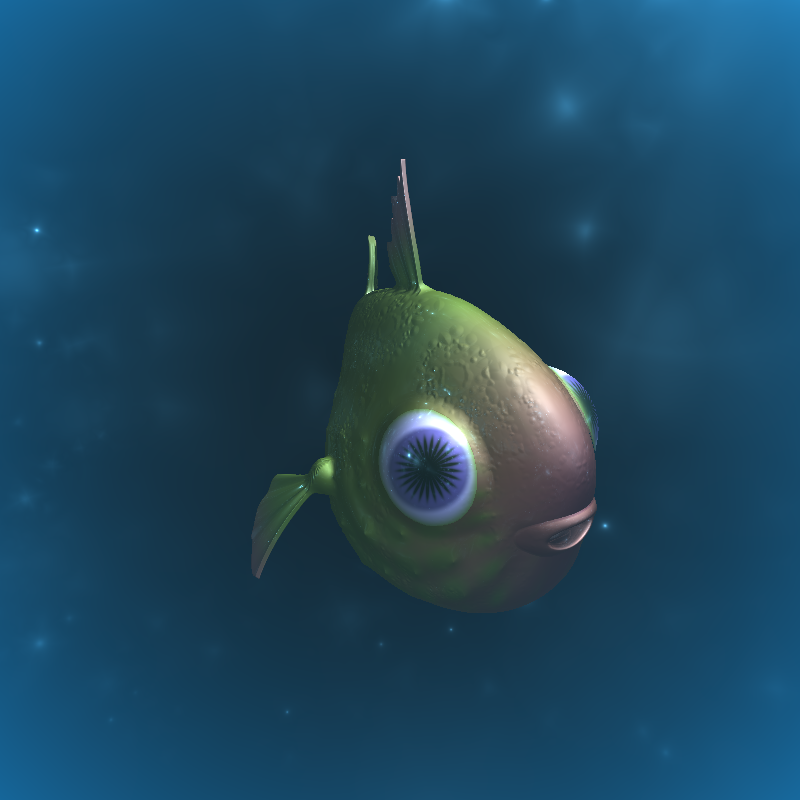 Weird Fishes #19 static token preview