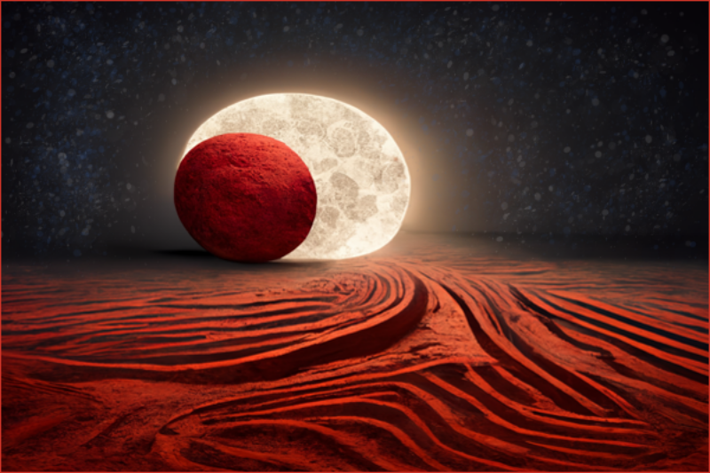 (Red) Moon #21 static token preview